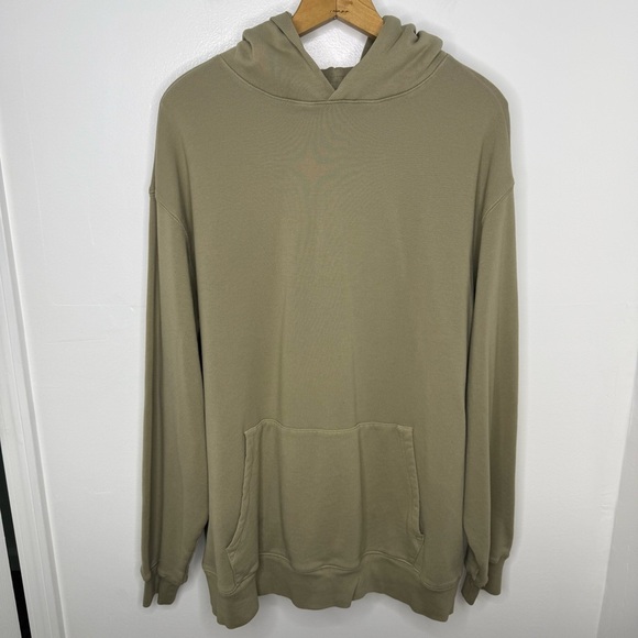 SKIMS NWT Taupe French Terry Oversized Hoodie Size XL - Picture 2 of 6